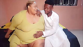 AfricanChikito Fat Juicy Labia stretches blood-relations with a GEYSER!!!